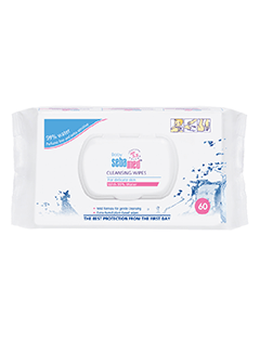  Baby Cleansing Wipes With 99% Water 